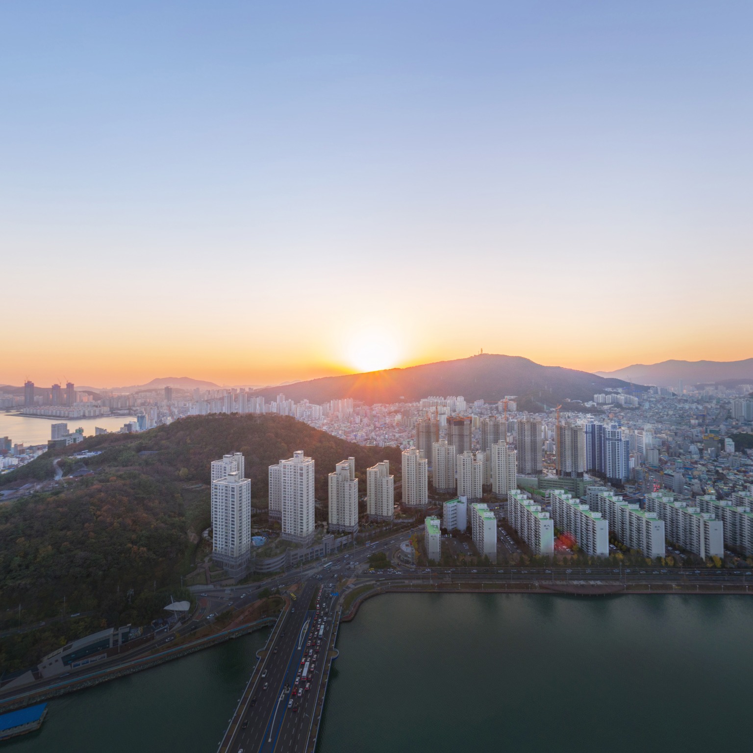 SKY] 광나루공원 노을