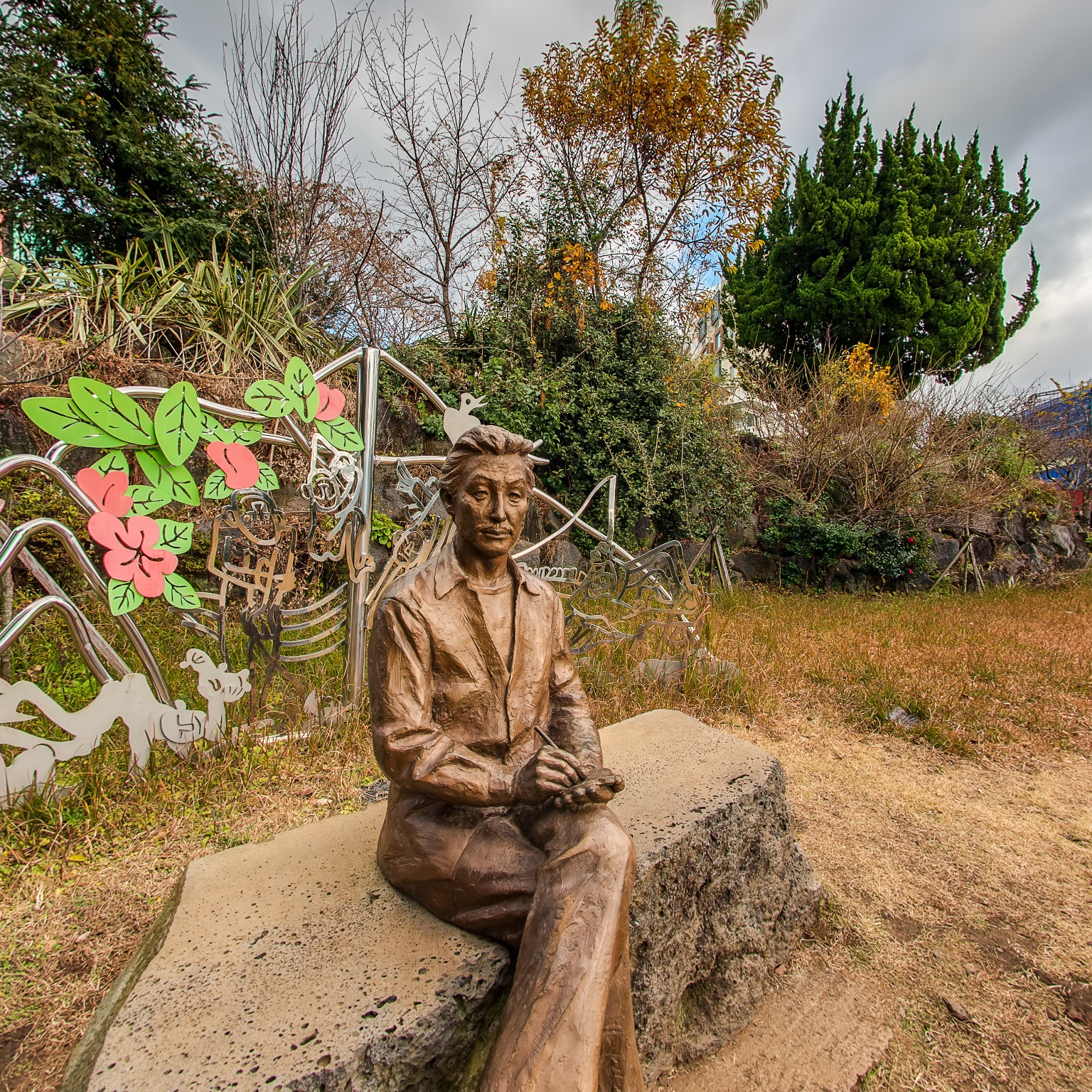 GROUND] 이중섭 동상