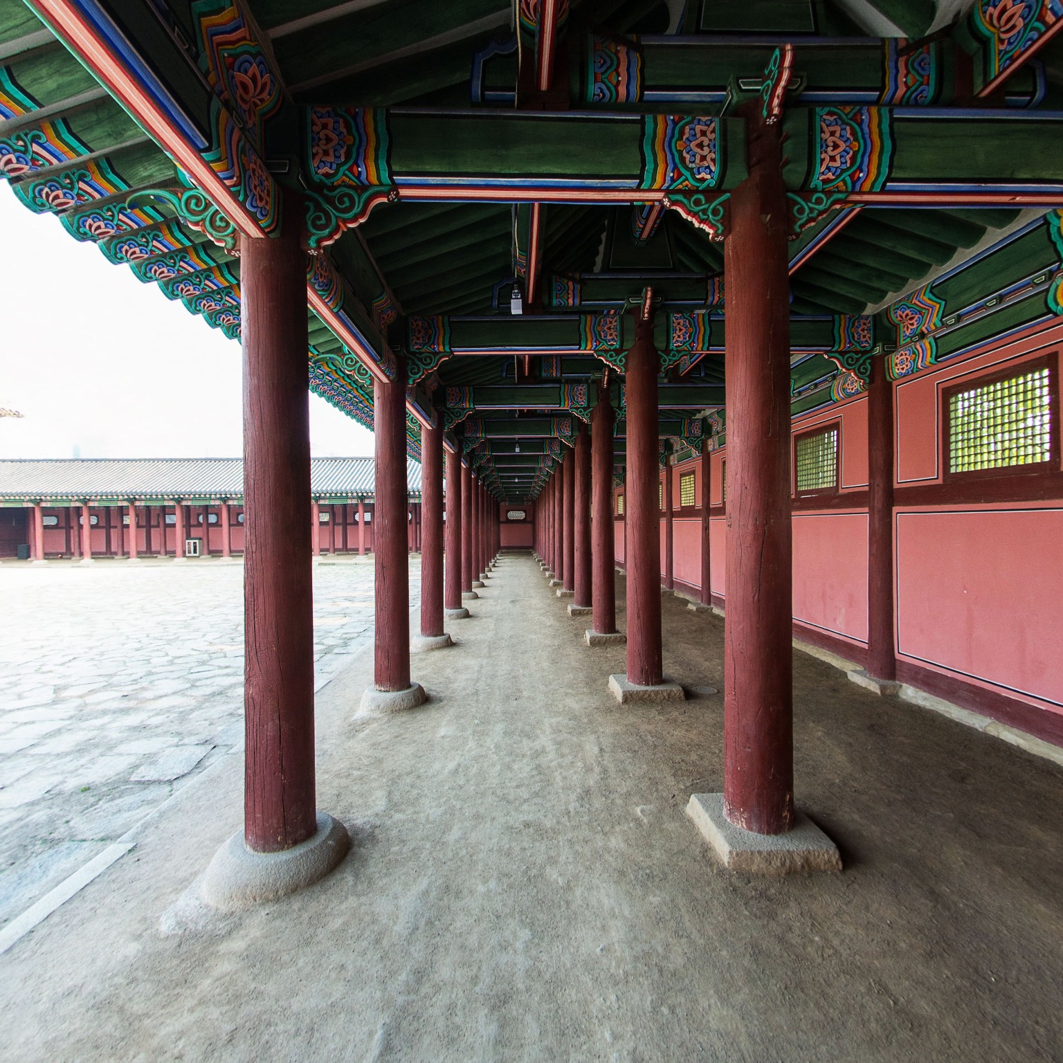 GROUND] 경복궁 테두리 나무기둥