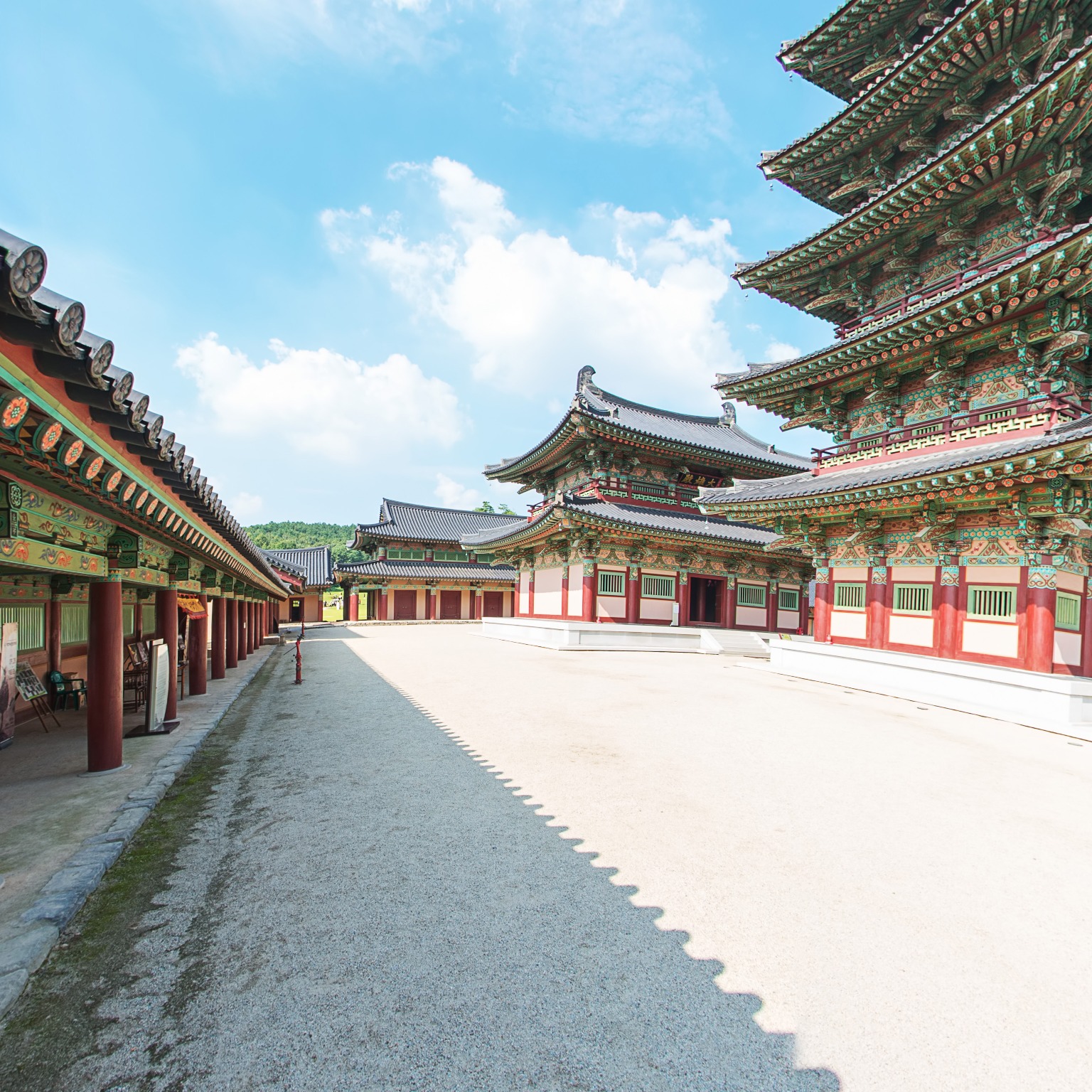GROUND] 백제문화단지 능사 처마
